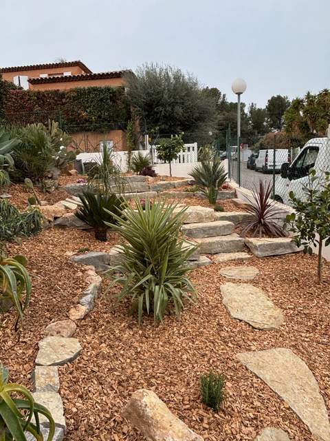 Aménagement de jardin Le Castellet