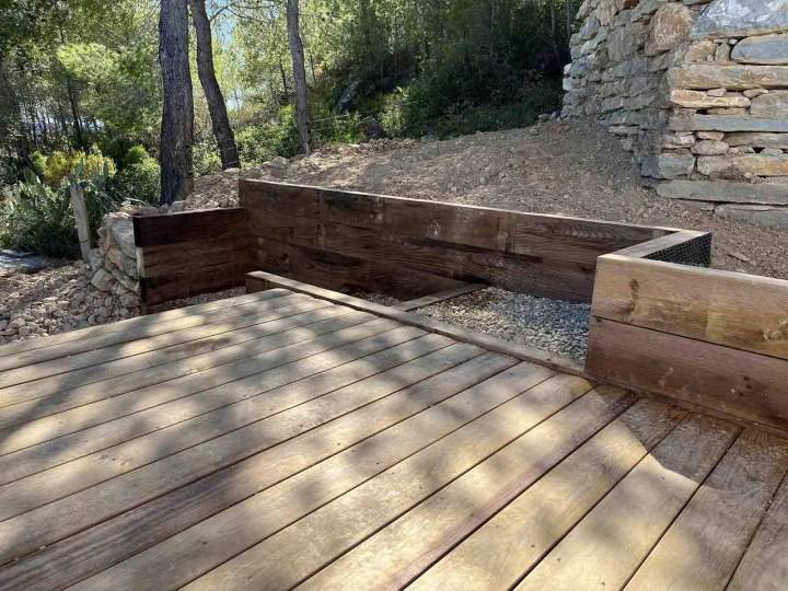 Aménagement de terrasse