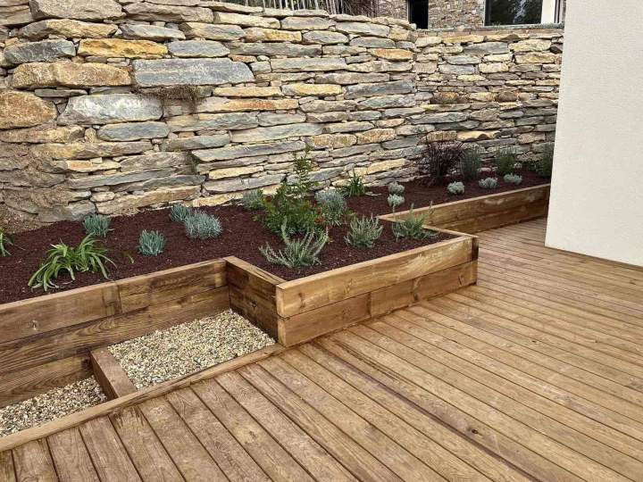 Aménagement de terrasse