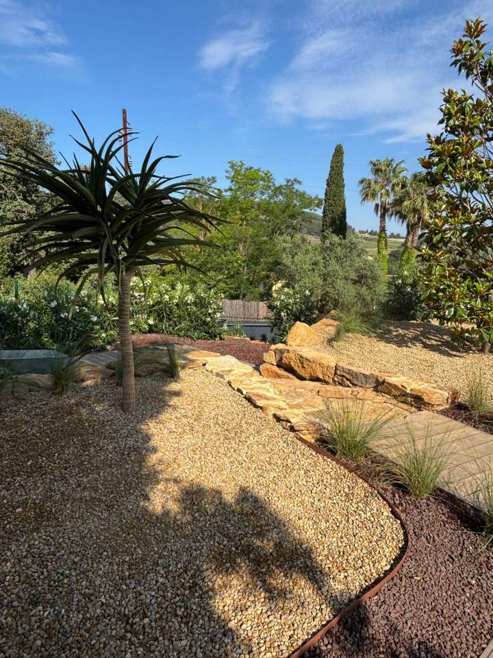 Aménagement de jardin Le Castellet
