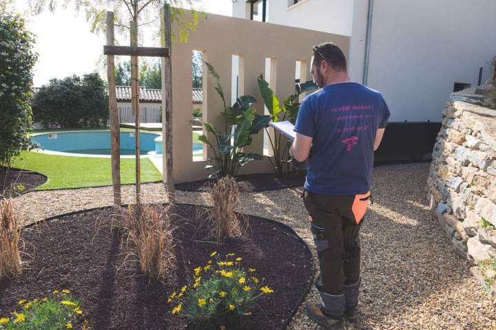 Aménagement de jardin Le Castellet