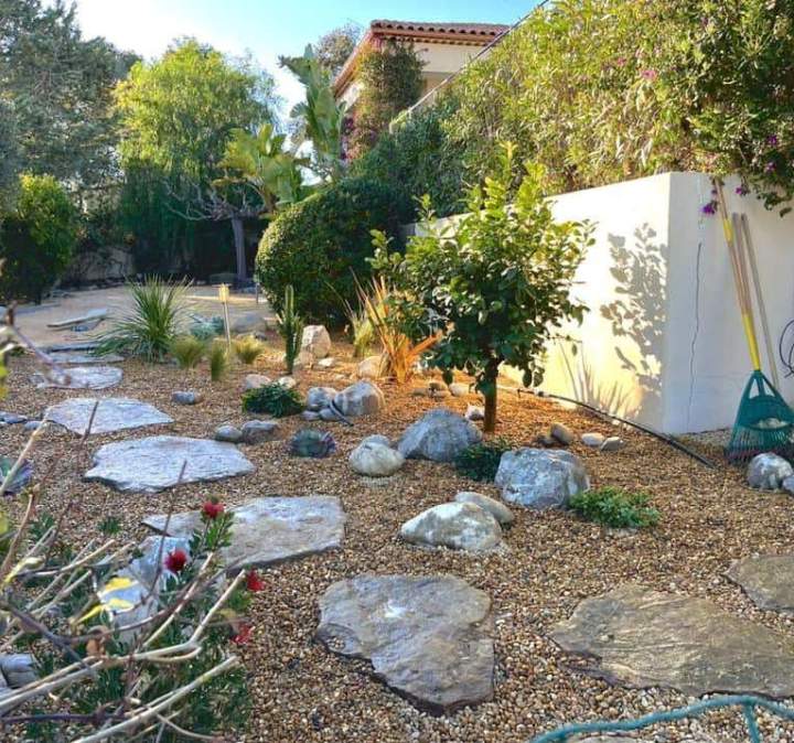 Rénovation espace vert Le Castellet
